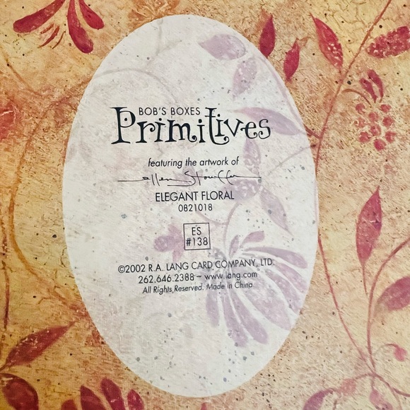 Floral Patterned Storage Boxes - Picture 6 of 12